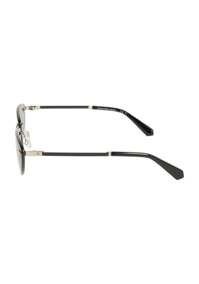 Calvin Klein Jeans Ckj 25208s 043 63 Kadın Cat Eye Gümüş Metal Güneş Gözlüğü Gri
