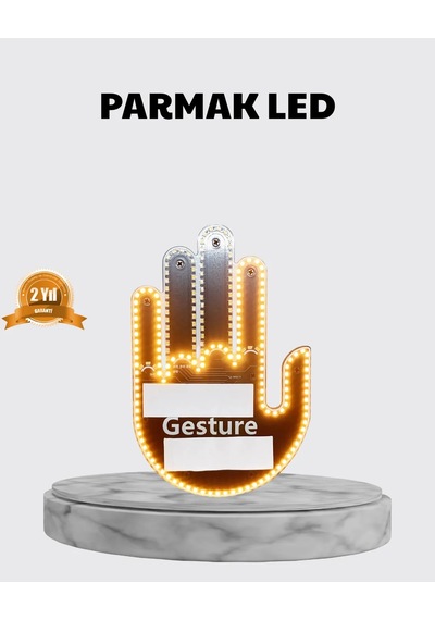 176 Led Li Amber Trafik Uyumlu Sinyal Işığı El Hareketiyle Kontrol Diğer