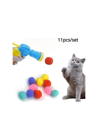 Peluş Top Atan İnteraktif Kedi Oyuncağı İtat008ka829