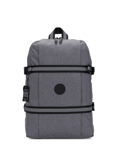 Kipling KIPLING Tamiko P Orta Boy Sırt Çantası GRİ CARBON EMBOSS REFLECTI