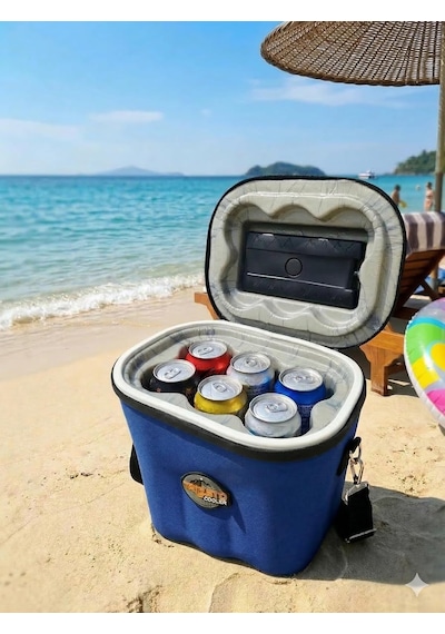 Thermobag 6 Lı Kutu İçecek Çantası Lacivert