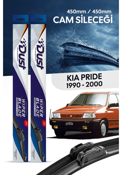 Kia Pride Silecek Takımı 1990-2000 Uyumlu 450mm/450mm