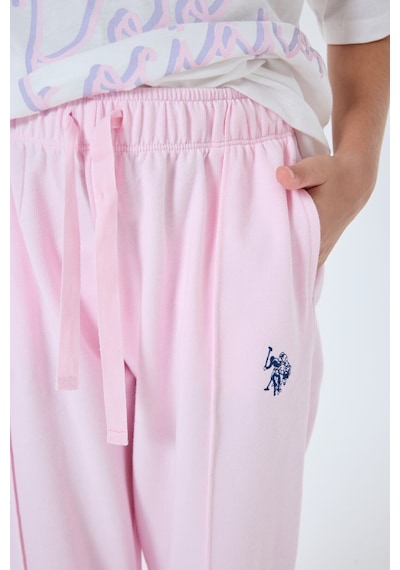 U.s. Polo Assn. Kız Çocuk Pembe Pijama Takım 5274-49881 Pembe