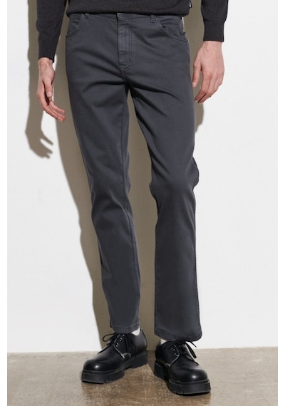 Wrangler Texas Slim Fit Erkek Jean Pantolon W12s004003 Antrasit