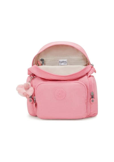 Kipling City Zip Mini Küçük Boy Sırt Çantası Pembe