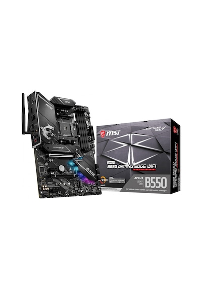MSI MPG B550 Gaming Edge WIFI AMD B550 5100 MHz (OC) DDR4 Soket AM4 ATX Anakart