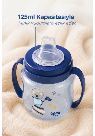 Wee Baby Galaxy Bardak 125 ML Mavi