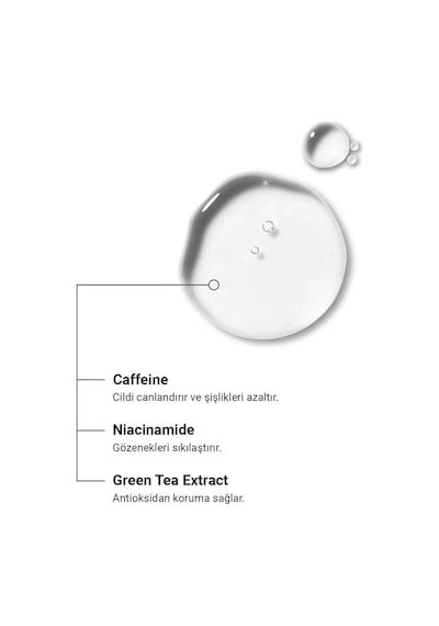 The NewLab Göz Altı Torbalanma Ve Morluk Karşıtı, Göz Çevresi Aydınlatıcı Serum 30 Ml (Caffeine 5% Green Tea)