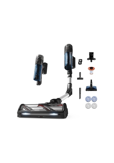 Tefal TY9AC X-Force Flex 13.60 Allergy Aqua Aerospin Kablosuz Şarjlı Dikey Süpürge