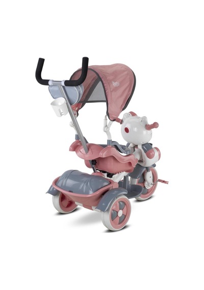 135 Kety 3 Üçteker İtmeli Bebek & Çocuk Bisiklet Pastel Pembe