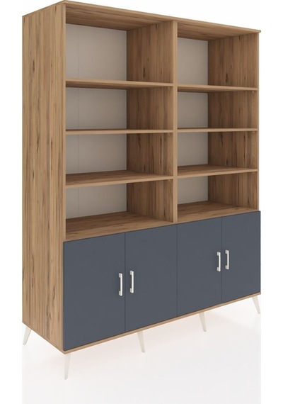 Kronos Gardrop 10 Raflı 4 Kapaklı 176x59x221 Çam-antrasit/çam Antrasit/çam Kronos Gardrop 10 Raflı 4 Kapaklı 176x59x221 Çam-antrasit/çam Antrasit/çam
