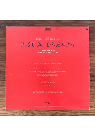 Donna Delory Just A Dream