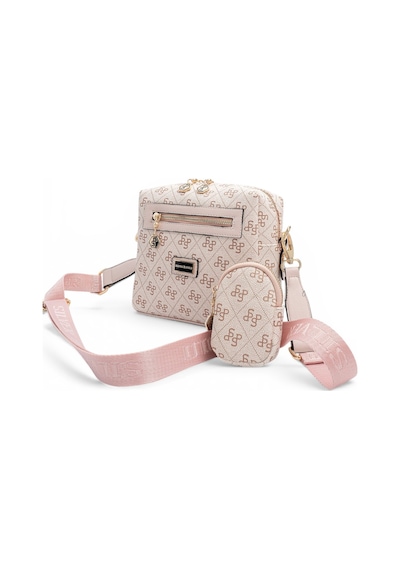 Silver & Polo Silver Polo Kadın Çapraz Çanta 1038 Pembe-pudra