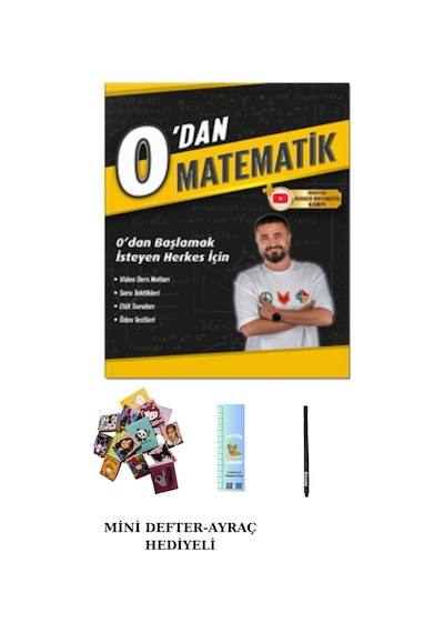 Rehber Matematik Tyt 0 Dan Matematik Soru Bankası Kalem -mini Defter-trtıl Ayraç 2025 Müfredat