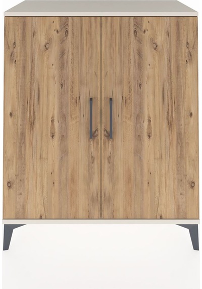 Hyperion Şifonyer Tek Raflı 3 Çekmeceli 2 Kapaklı 88x44x106 Aytaşı-çam Aytası