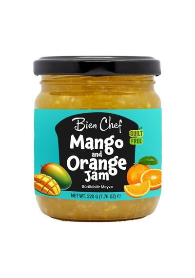 Bien Chef Aile Koleksiyonu 3'lü Reçel Seti 3x220 Gr Elmalı Kurabiye, Mango Portakal, Yaban Mersinli Mojito