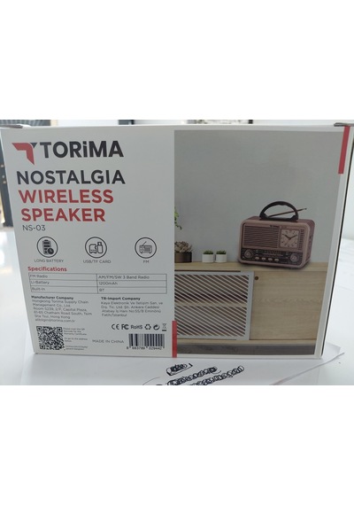 Nostalgia Wireless Speaker