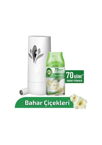 Bahar Çiçekleri Kokulu Oda Kokusu Otomatik Seti Acıbadem