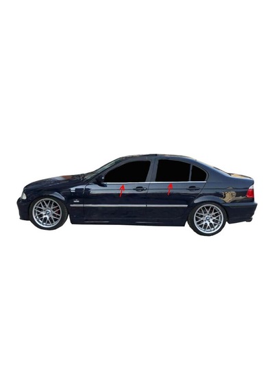 S-Dizayn  Cam Çıtası Bmw 3 Serisi E46 Sd Krom 4 Prç 1998-2005