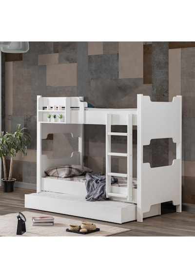 Mdf Profil Ranza , Avrasya Ayrılabilir Yavrulu Ranza 2 Adet Comfort Yatak 90 x 200