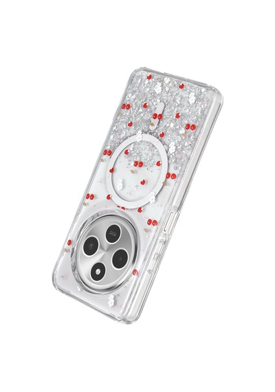 Onegif Xiaomi Redmi 14c Misk Simli Magsafe Kapak - Desen 5 -