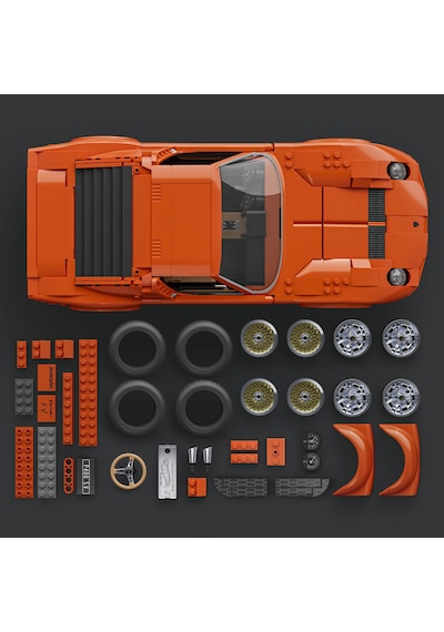 Mattel Brick Shop Hot Wheels 71 Lamborghini Miura P400 Sv Yapım