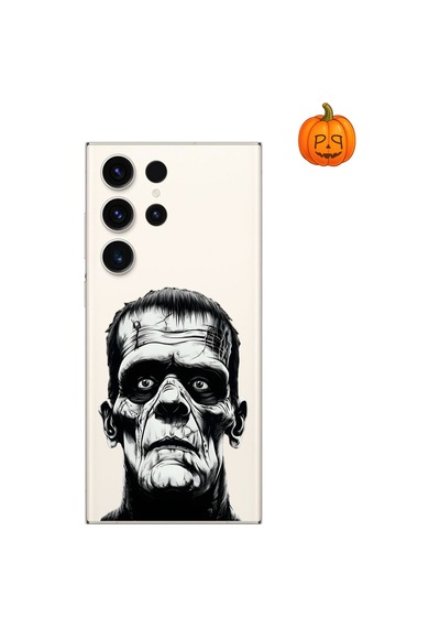 Dali Design Samsung Galaxy S23 Ultra Uyumlu Şeffaf Kılıf Horror 6 Tasarımlı