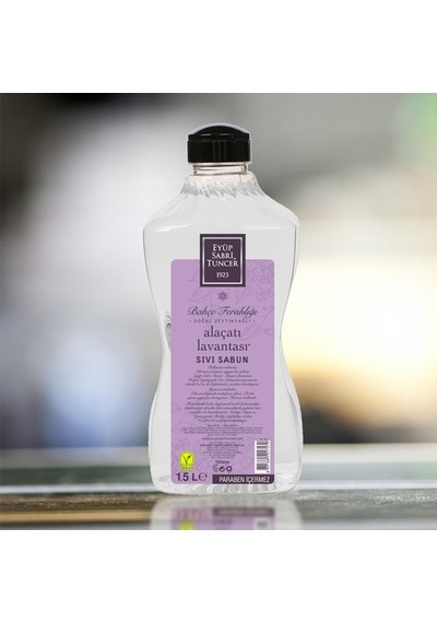 Eyüp Sabri Tuncer Alaçatı Lavantası Doğal Zeytinyağlı Sıvı Sabun 1.5 L