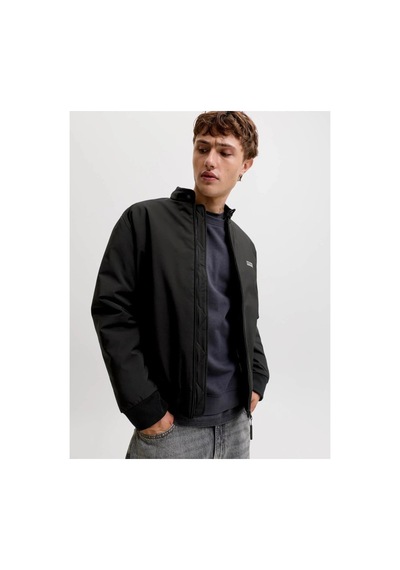 Jack & Jones 12298825 Jjebrooklyn Bomber Sn Black Erkek Ceket Siyah