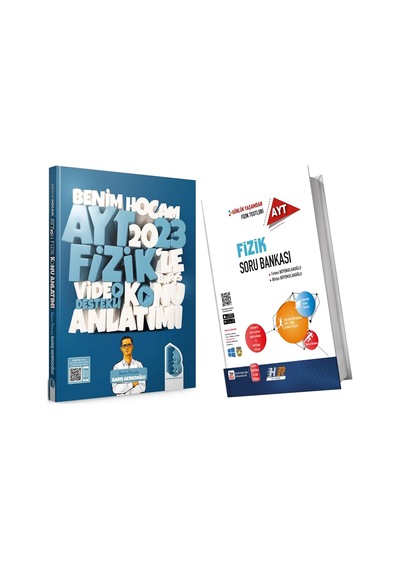 Benim Hocam 2023 Ayt Fizik Konu Ve Hız Renk Soru Bankası Seti 2 Kitap