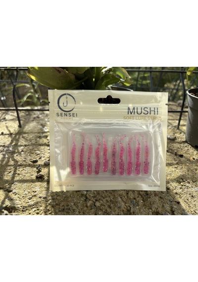 Sensei Mushi 4.5 Cm Lrf Silikon Yem Renk: Sm-pink
