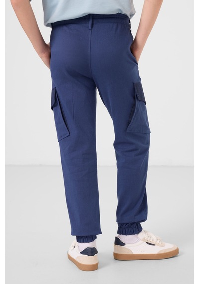 Tommy Life Parlament Standart Fit Dokuma Hafif Esnek Chino Erkek Çocuk Pantolon - 11271 Parlament