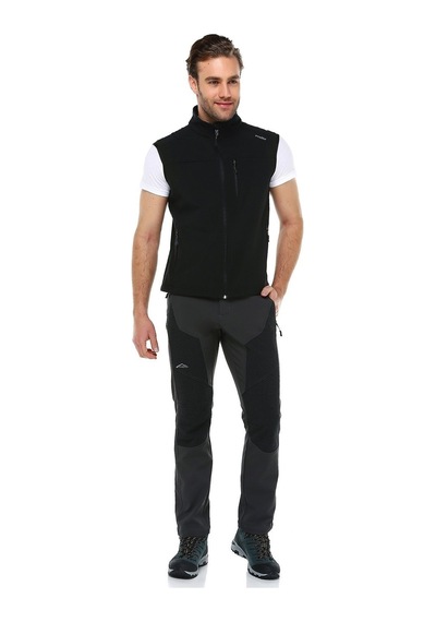 Evolite Krypton Softshell Yelek Siyah - Vizon