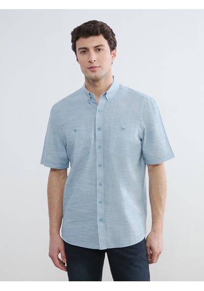 Lcwaıkıkı Classic Mavi Regular Fit Poplin Erkek Gömlek