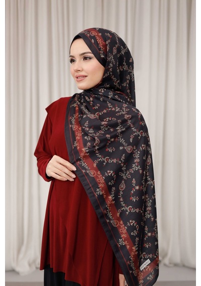 Mimiyum Nazenin Desen-soft Şal Çok Renkli