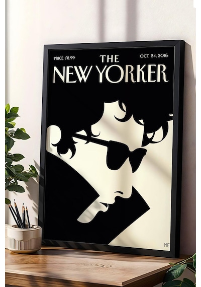 The New Yorker Çerçeveli Tablo October 24 2016