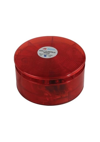 Ledli Flaşörlü Elektronik Siren 24v