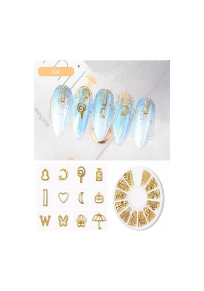 Metal Nail Art Tırnak Süsü F693-02