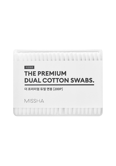 Yumuşak Dokulu, Çift Taraflı Pamuklu Çubuk Mıssha Premium Dual Cotton Swabs 200 Adet