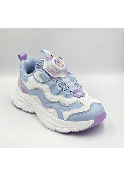 Lescon Jelly A.mavi Renk Makara Bağcıklı Kız Çocuk Sneaker Spor Ayakkabı Açık Mavi