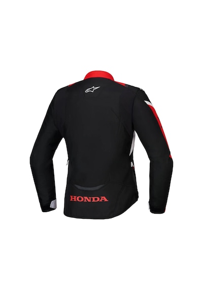 Alpinestars Honda Stella T-jaws Korumalı Kadın Motosiklet Montu Siyah Kırmızı Beyaz