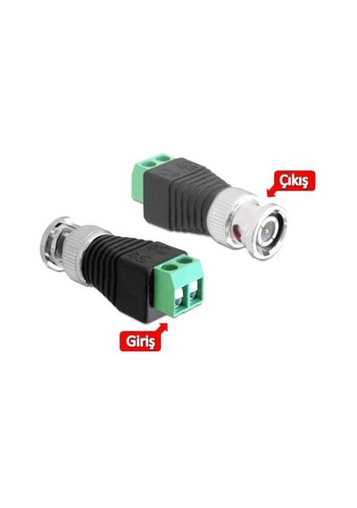 Electroon Klemensli Bnc Erkek Jak Fişi - 100Adet