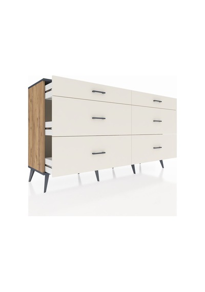 Hyperion Konsol 6 Çekmeceli 176x44x99 Çam-antrasit/aytaşı Çam-antrasit/aytaşı Hyperion Konsol 6 Çekmeceli 176x44x99 Çam-antrasit/aytaşı Çam-antrasit/aytaşı