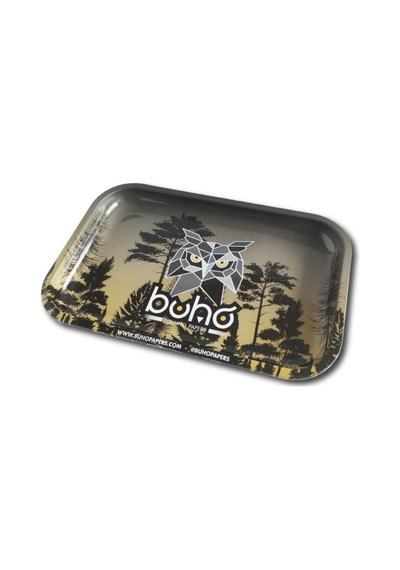 Büyük Metal Tepsi Buho Bosque Alba Beyaz