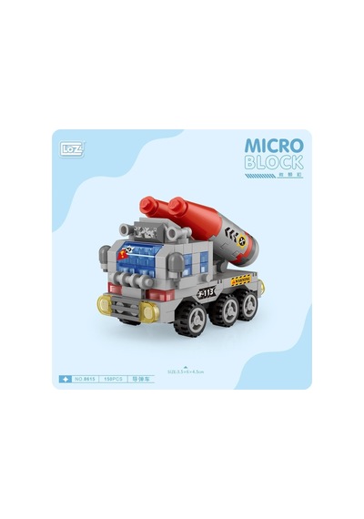 Lz8615 Araba Blok Seti Mini Poşet 150 Parça -vagon Life Çok Renkli