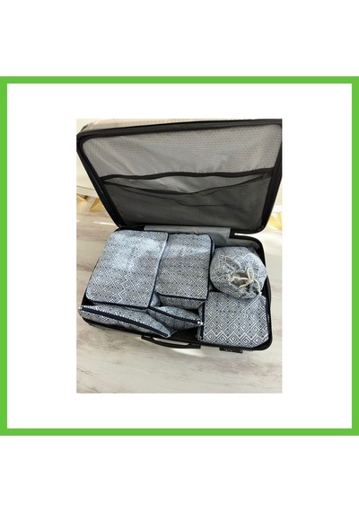 Bezos 6 Lı Valiz Düzenleyici Bavul Içi Organizer Set Seyahat Hurcu Dmc Çok Renkli