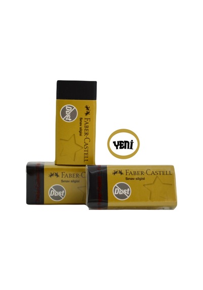 Faber Castell Gold Edition Siyah Sınav Silgisi NO 24 Orta Boy