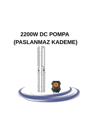Pantec 2200w Dc Pompa Paslanmaz Kademe