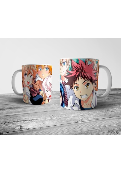Pixxa Food Wars Shokugeki No Soma Kupa Bardak Model 1