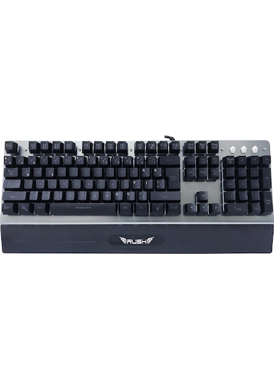 Rush RK701 Usb Kablolu 7 Renk Işıklandırmalı Mekanik Gaming Q Klavye